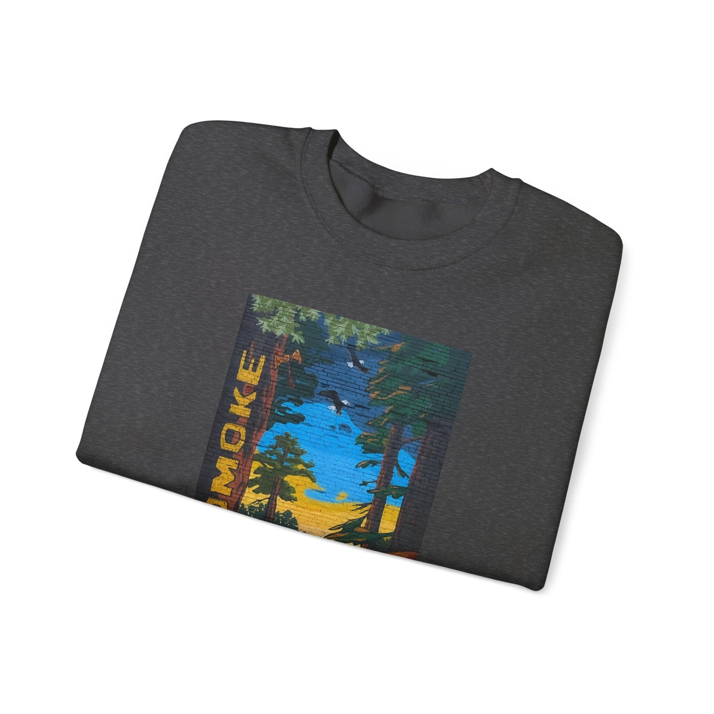 POCOMOKE Mural Unisex Heavy Blend™ Crewneck Sweatshirt