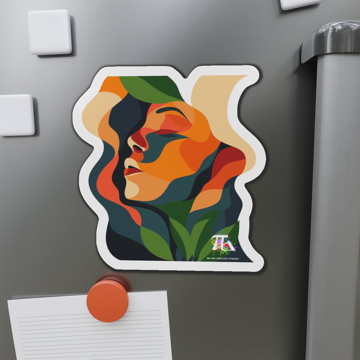 Breathe Die-Cut Magnets