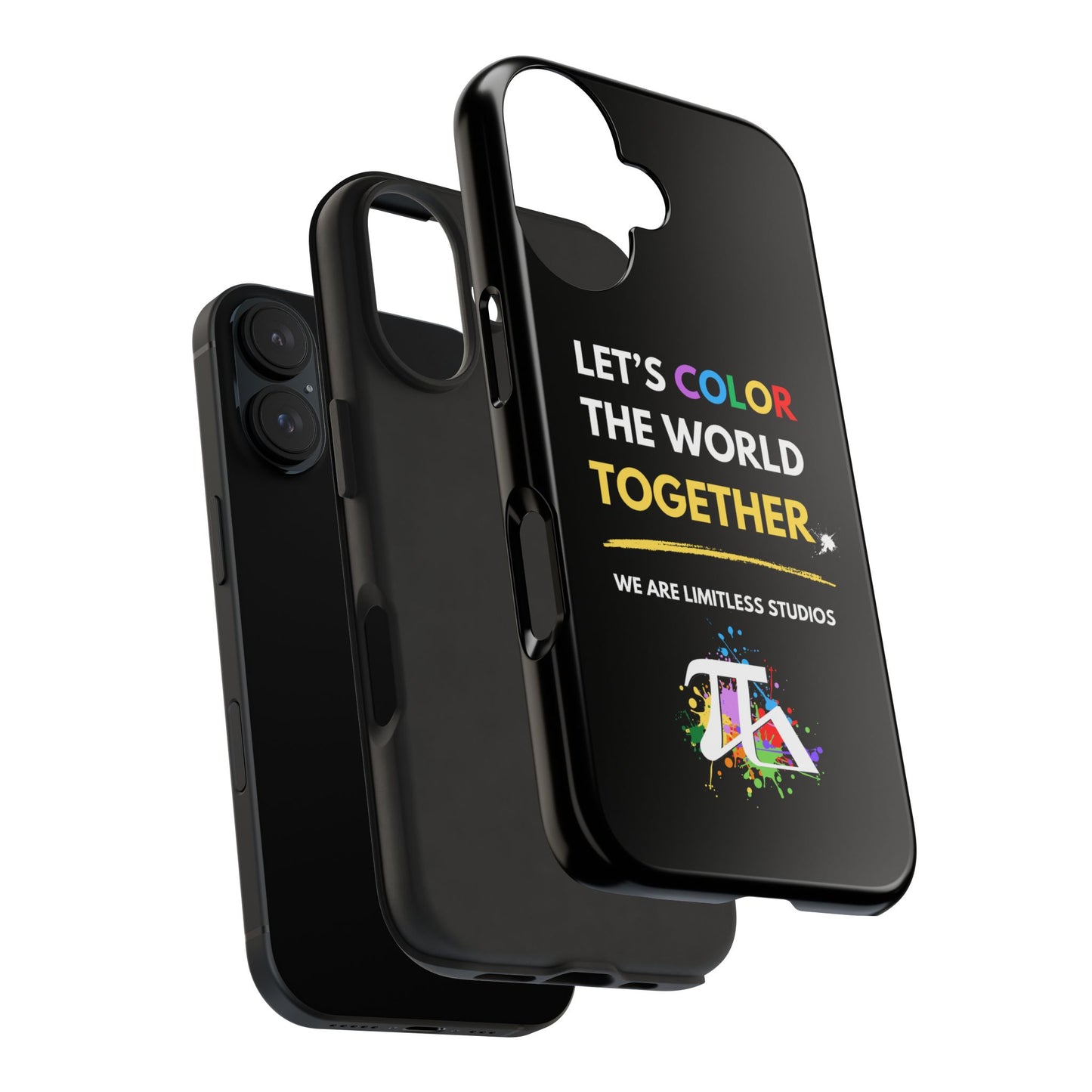 Let's Color the World Tough Phone Cases